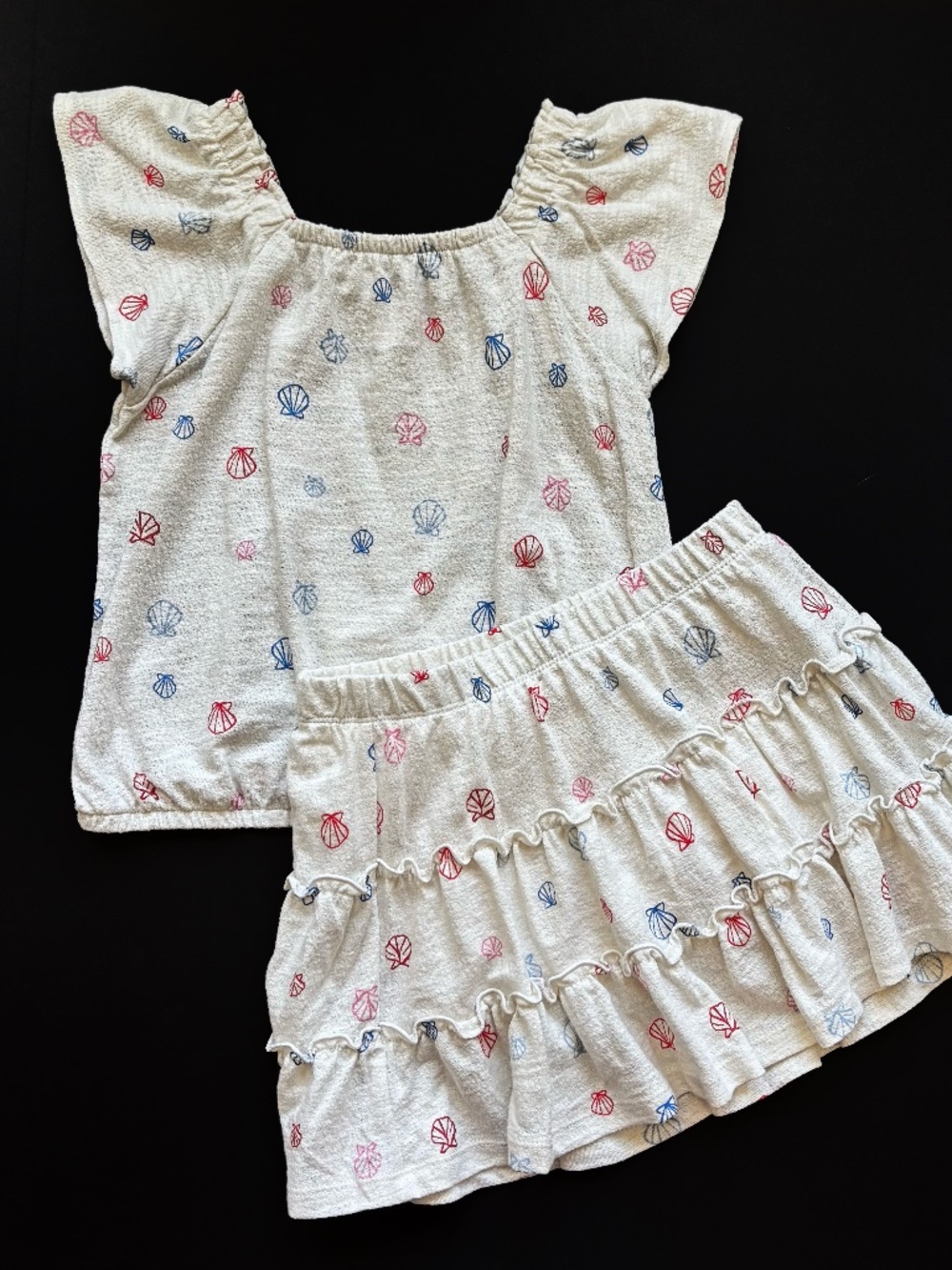 Seashell Skirt Outfit